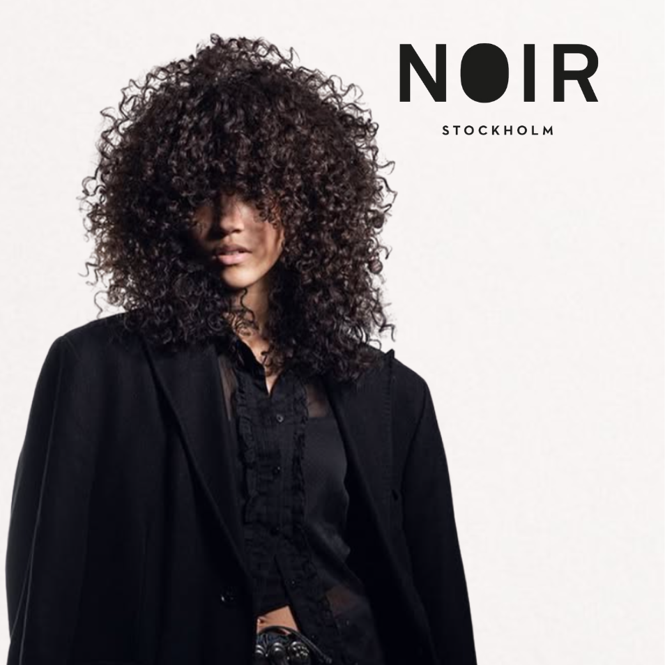 Noir Stockholm Cutting Course Curl focus